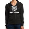 Women's Fitted Jersey Full Zip Hoodie Thumbnail