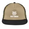 Flat Bill Snapback Trucker Cap Thumbnail