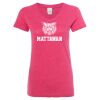 Women’s Glitter V-Neck T-Shirt Thumbnail